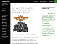 Tablet Screenshot of anabolika-infos.de